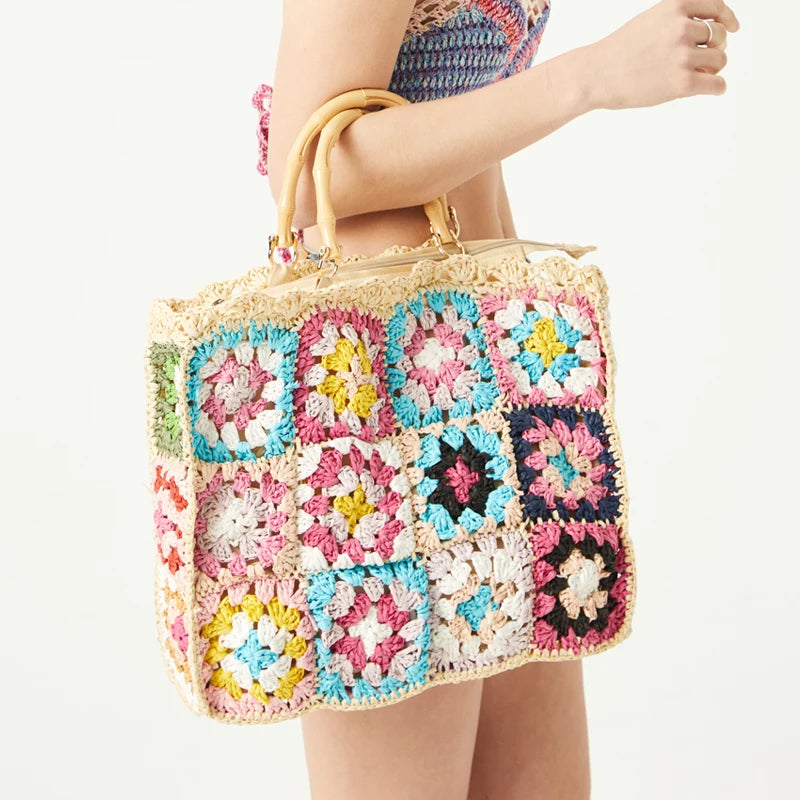 Blossom Crochet Handbag