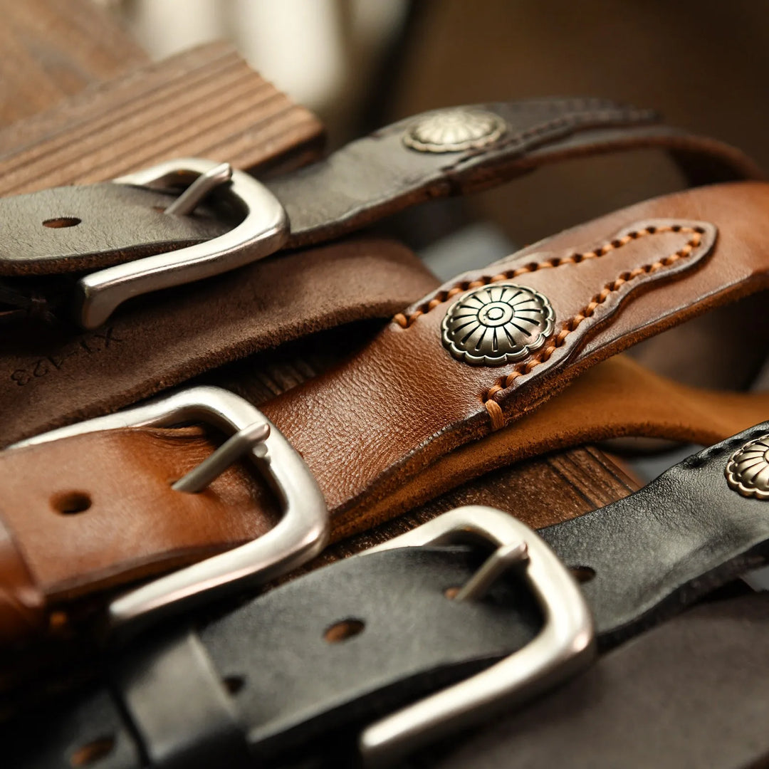 The Bronco Leather Belt