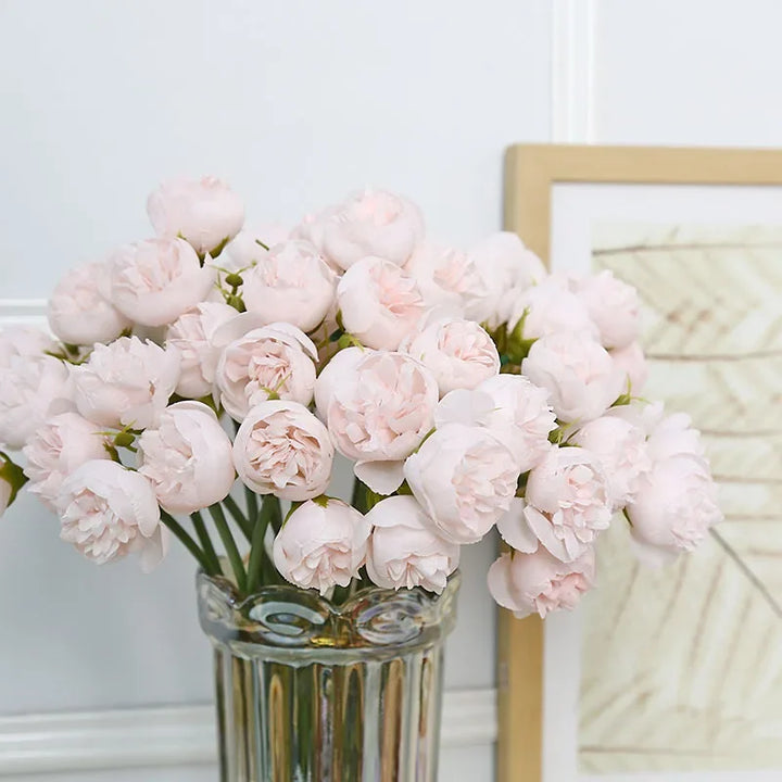 Blush Silk Peony Bouquet