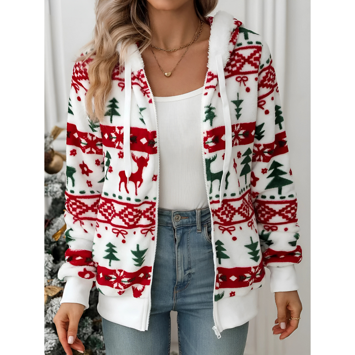 Christmas Zip-up Hoodie