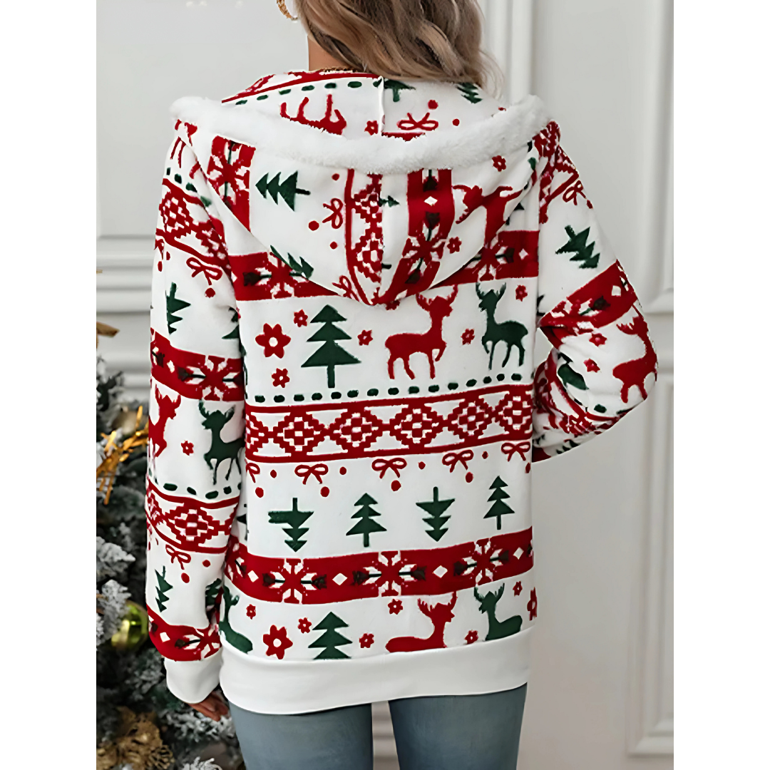 Christmas Zip-up Hoodie